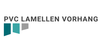 Logo PVC Lamellen Vorhang