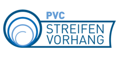 Logo PVC Streifenvorhang