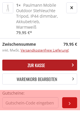 wie ist ein Markenbaumarkt24 Gutscheincode einzulösen