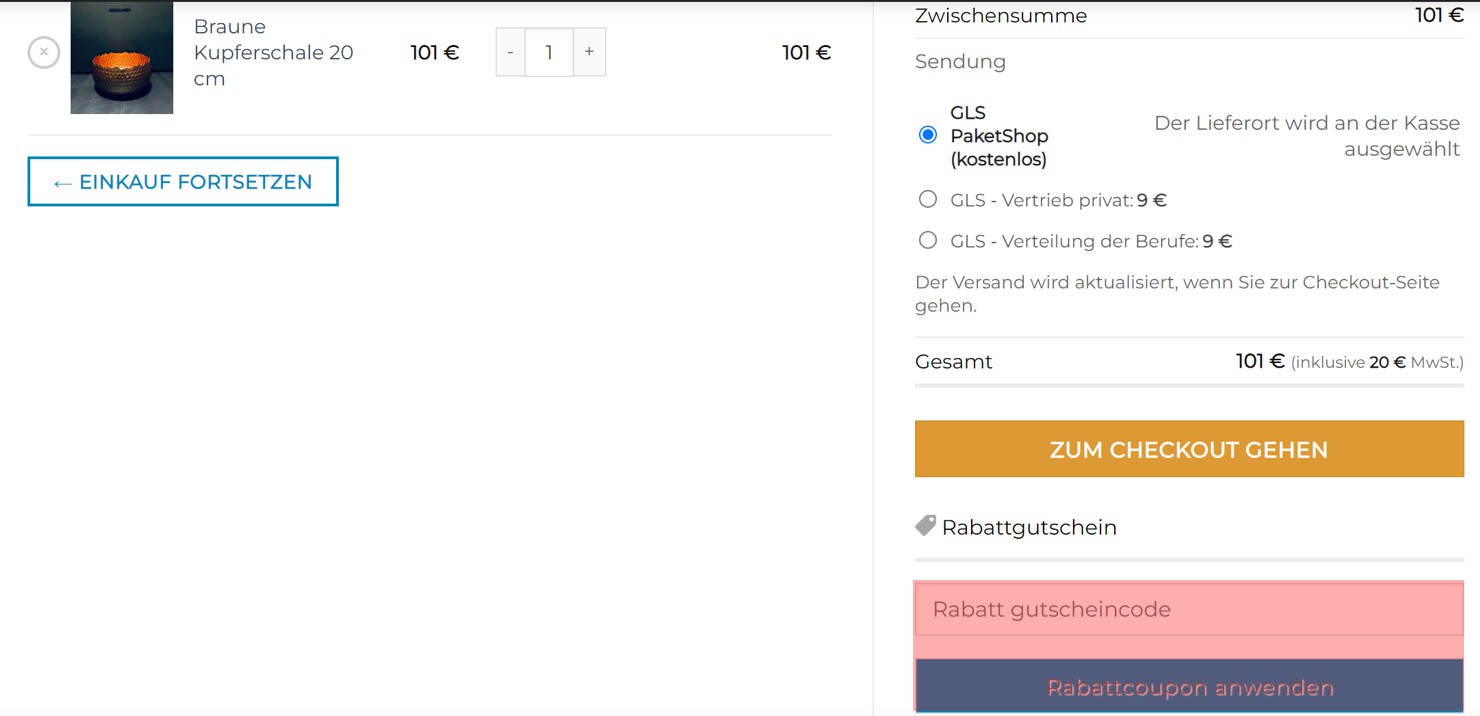 wie ist ein Aeris Lumen Gutscheincode einzulösen