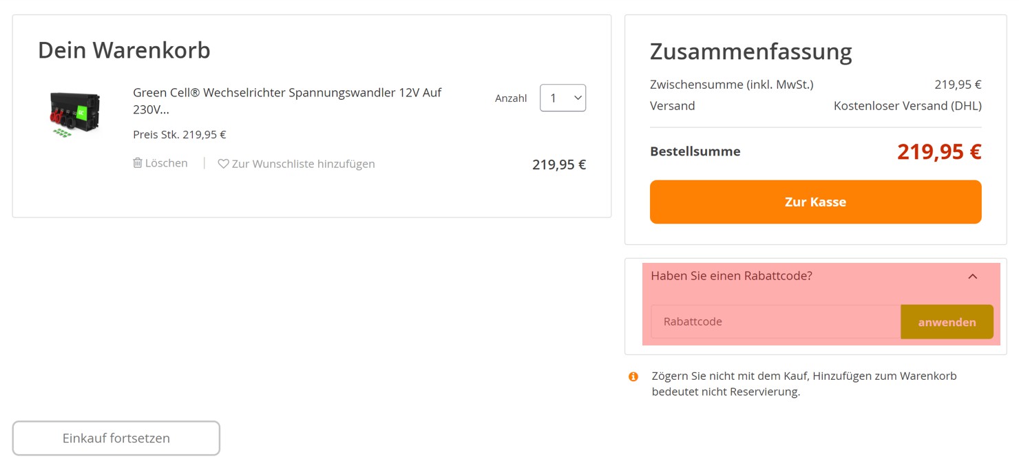 wie ist ein Battery Empire Gutscheincode einzulösen