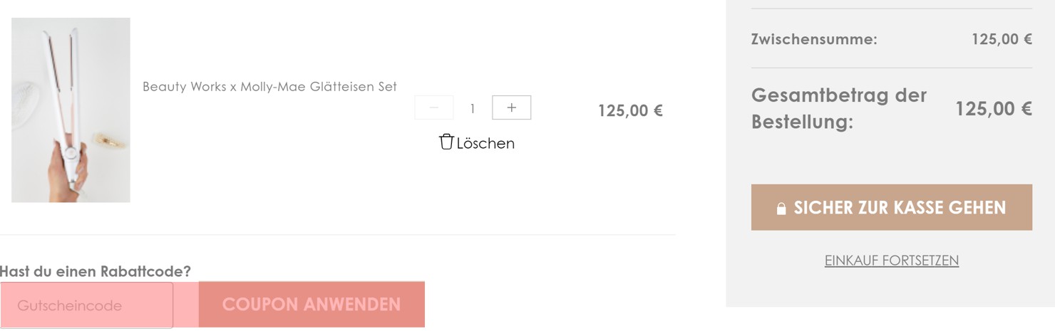 wie ist ein Beauty Works Online Gutscheincode einzulösen