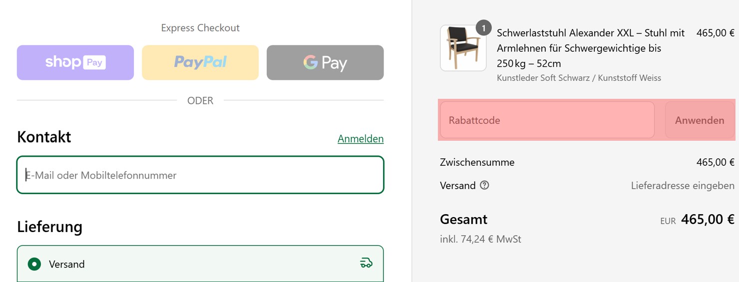 wie ist ein Erides Gutscheincode einzulösen