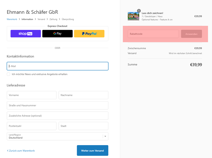 wie ist ein Join Springfield Gutscheincode einzulösen
