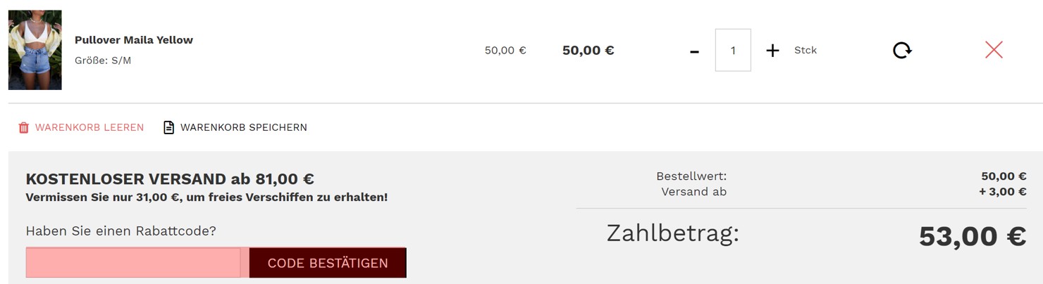 wie ist ein Laurella Gutscheincode einzulösen