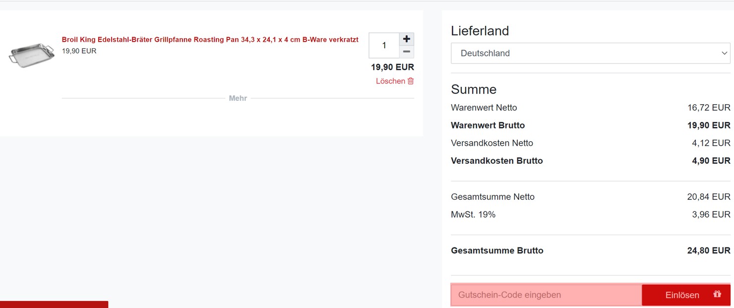 wie ist ein Lifestyle-shop24 Gutscheincode einzulösen