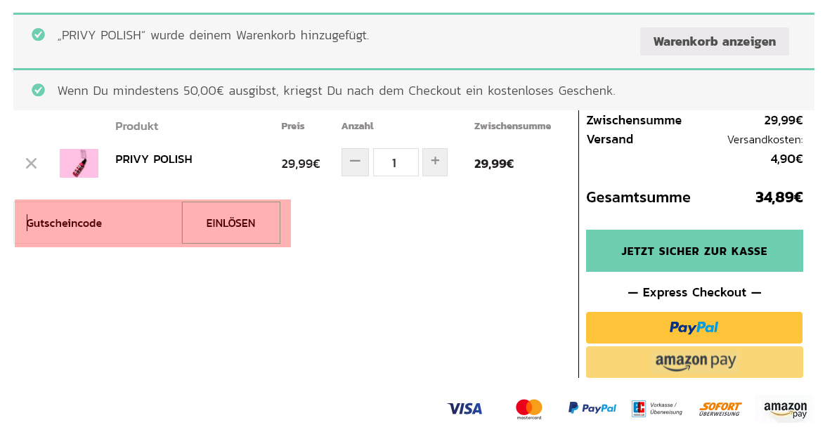 wie ist ein myATTTD Gutscheincode einzulösen