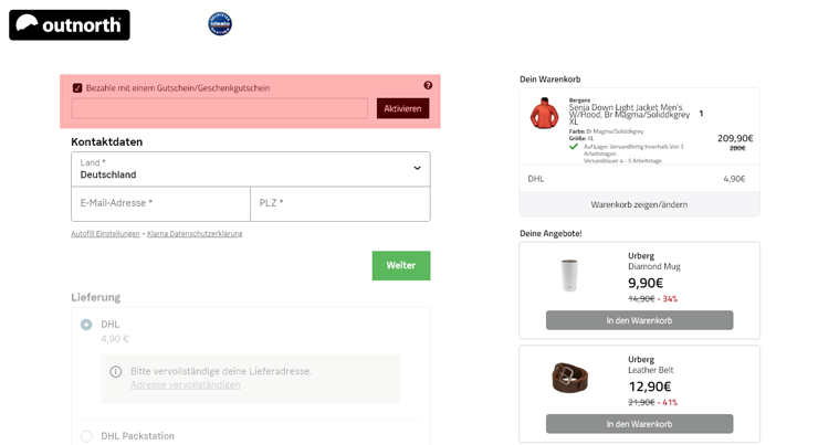 wie ist ein Outnorth Gutscheincode einzulösen