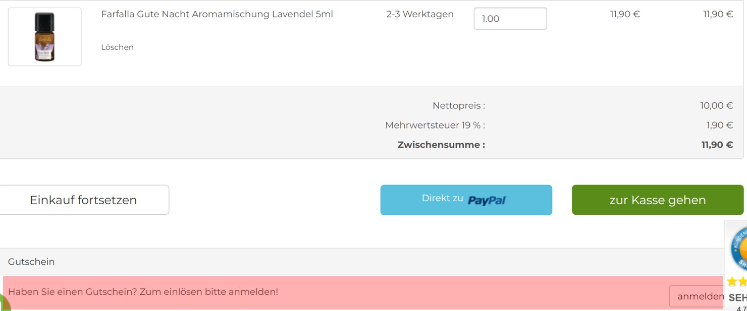 wie ist ein Pure Schönheit Gutscheincode einzulösen