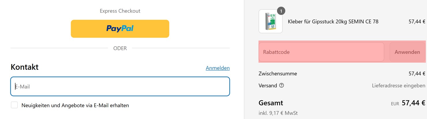 wie ist ein Roman Living Gutscheincode einzulösen