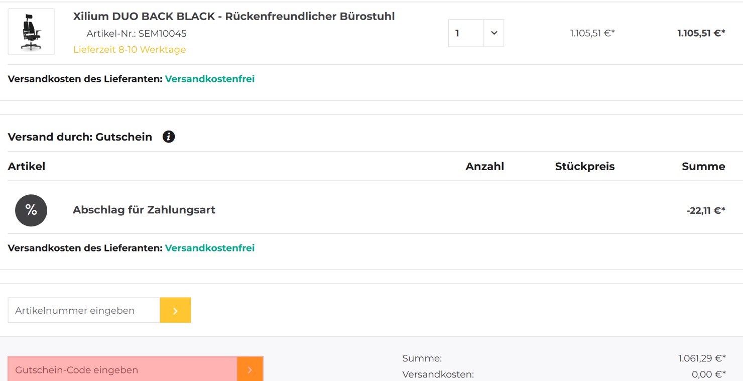 wie ist ein Semodo Gutscheincode einzulösen