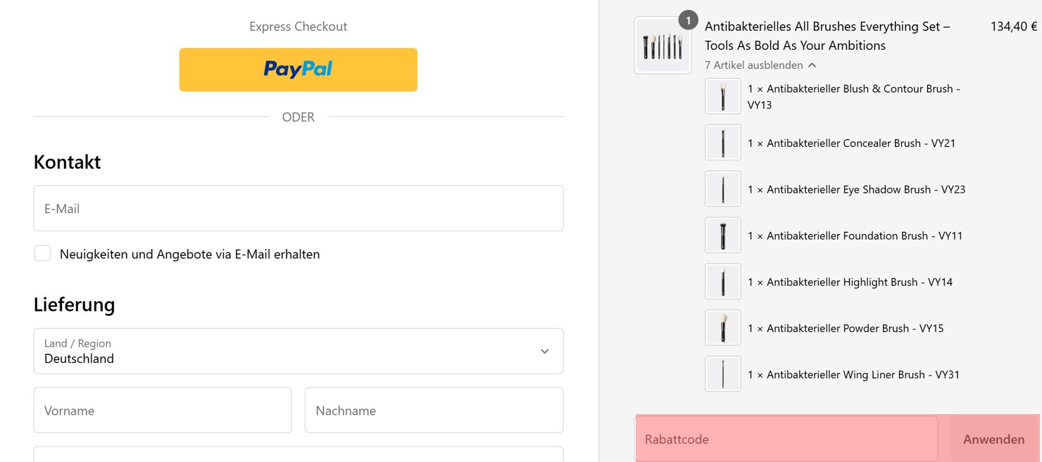 wie ist ein VYBE Gutscheincode einzulösen