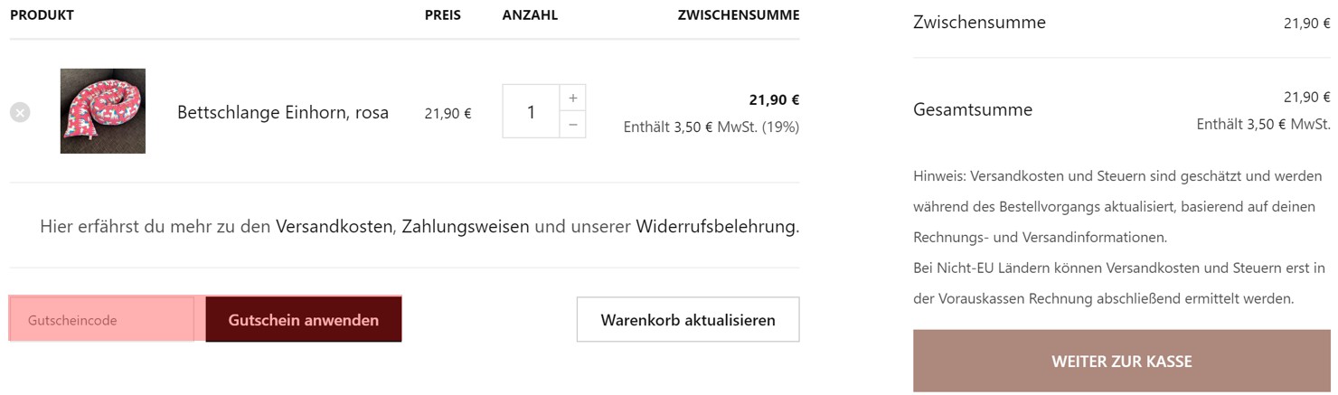 wie ist ein Wellstone Shop Gutscheincode einzulösen