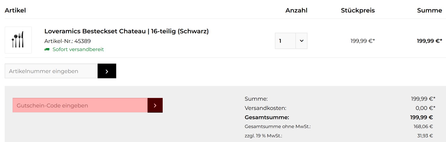 wie ist ein Zerres Gourmet Gutscheincode einzulösen