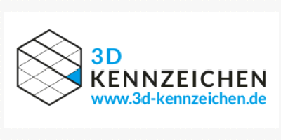 Logo 3d Kennzeichen