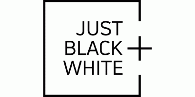 Logo Just Black + White