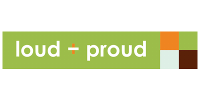 Logo loud + proud