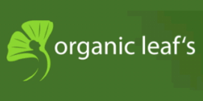 Logo organic leafs
