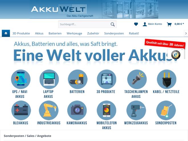 Bild des Shops