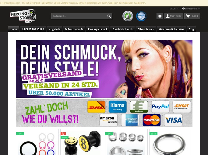 Bild des Shops