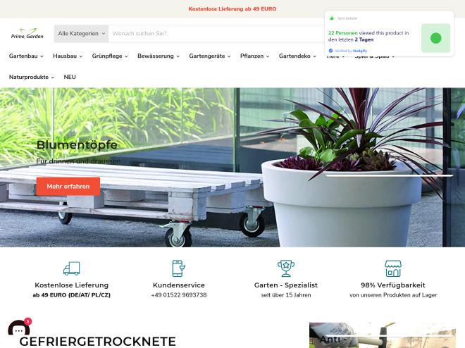 Bild des Shops
