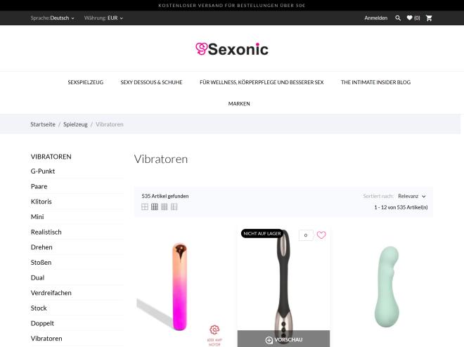 Bild des Shops